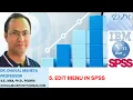 5 Edit Menu in IBM SPSS Dr Dhaval Maheta
