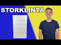 Step by Step STORKLINTA 6 Drawer Chest IKEA Tutorial