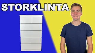 Step by Step STORKLINTA 6 Drawer Chest IKEA Tutorial