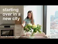 Lagu Starting Over in a New City | My New Job, Home Cooking \u0026 Finding My Routine
