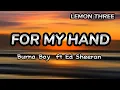 Download Lagu Burna Boy Ft Ed Sheeran - For My Hand (Traducido Al Español)