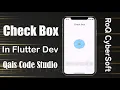 Flutter CheckBox Widget Tutorial How to Use Single Checkbox in Flutter