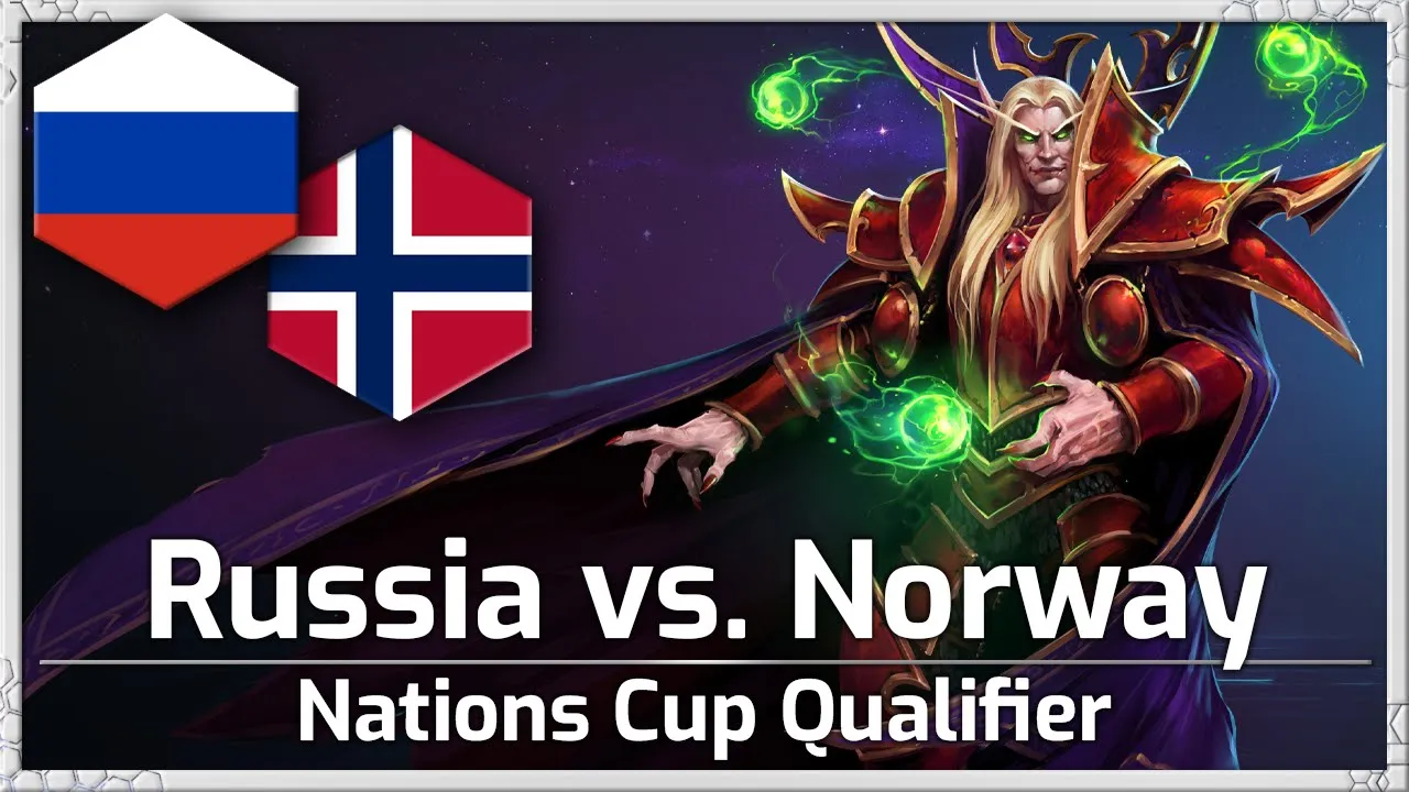 Russia vs. Norway - Nations Cup Qualifier - Heroes of the Storm