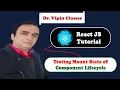 React Tutorial React Component Lifecycle Mount Phase Dr Vipin Classes