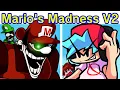 Download Lagu Friday Night Funkin' VS Mario's Madness V2 FULL WEEK + Cutscenes (FNF Mod) (Mario 85'/MX/Mario.EXE)