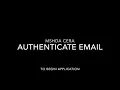 MS A CERA Training Authenticate Email to Begin Application