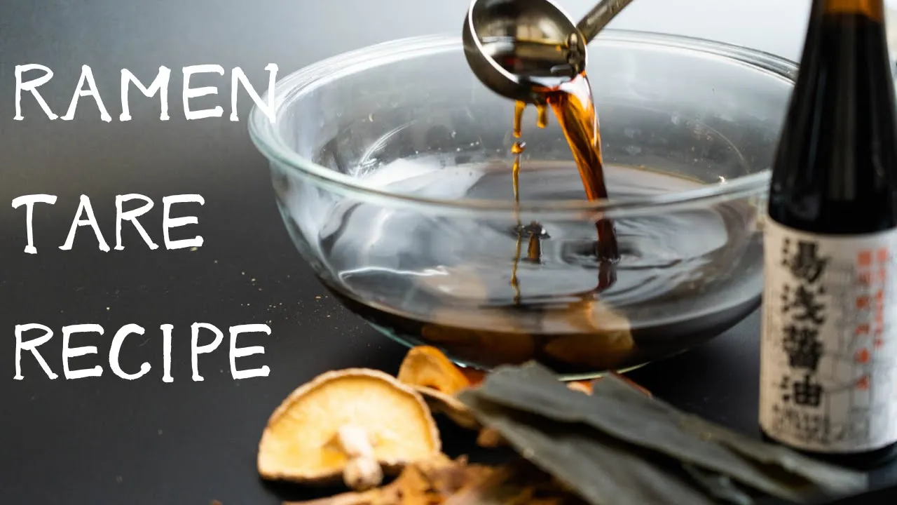 How to make Ramen sauce(Tare)