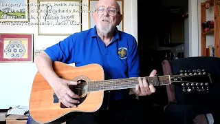 12-string Guitar: Surfin' USA (Including lyrics and chords)