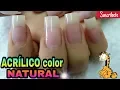 Natural colored acrylic