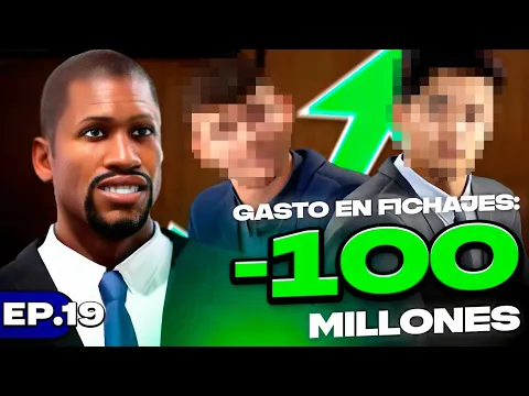 GASTAMOS +100 MILLONES FICHAJES EN EL MERCADO DE INVIERNO!!! EPISODIO 19!!