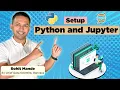 How to install python and jupyter notebook on windows