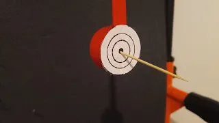 Perfect Toothpick Throw