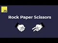 Rock Paper Scissor Game with HTML Vanilla JavaScript JavaScript Playlist