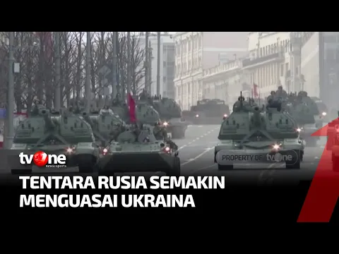 Tidak Akan Mundur, Rusia Bombardir Habis-habisan Ukraina