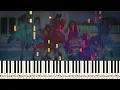 BAIBAI FIGHT! - CANDY TUNE - Hard Piano Tutorial【钢琴编曲】