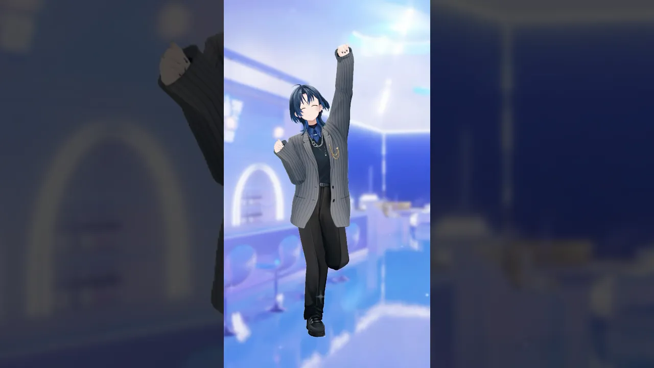 りぐろすちゃんがんばれ～！の舞【火威青】#hololiveDEV_IS #ReGLOSS #shorts