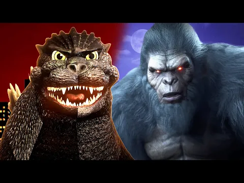 Godzilla vs King Kong. Epic Rap Battles of History