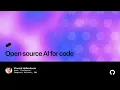 Open source AI for code - Universe 2022