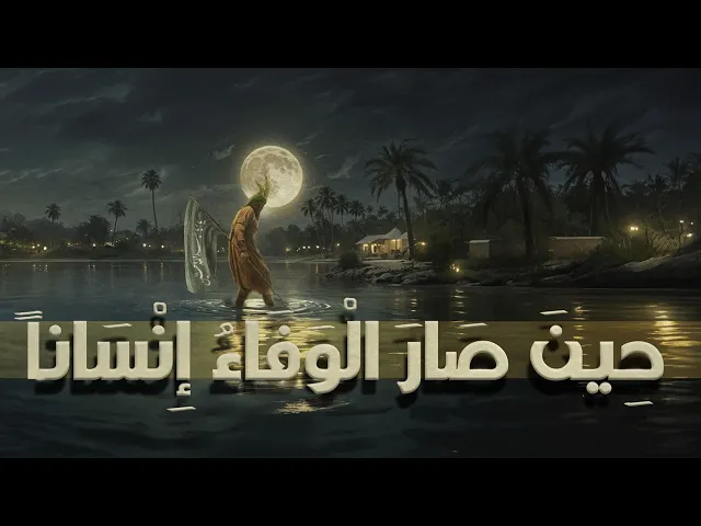 ⁣الوفاء له اسم… اسمه العباس ( ع )