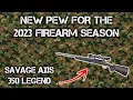 Sighting in the Savage Axis 350 Legend for the 2023 Deer Firearm Season