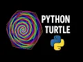 Coding Art Colorful Spiral Rose Like Pattern with Python Turtle Full Code