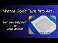 Vera Molnar Inspired Plotter Drawing Timelapse Art