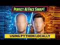 How to Face Swap any Image with python AI locally FaceFusion 3