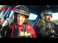Griffin Gluck from Tall Girl Goes Drifting Hyperdrive Crossover Netflix