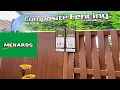 Menards Fencing Garden decorations Shop with me
