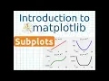 Introduction to Matplotlib Part-9 Subplots