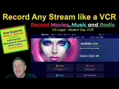 Download MP3 🔴Audials 2023 - Record ANY STREAM just like a VCR - Legal for home use in US