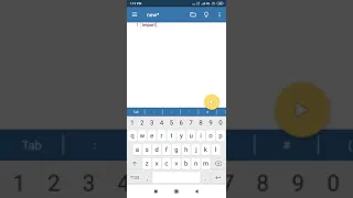 Using python to plot graphs in phone App used pydroid 3