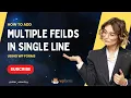 How to Add Multiple Fields in One Line with WP Form Plugin