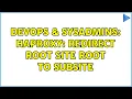 DevOps SysAdmins HAProxy Redirect Root Site Root to Subsite 2 Solutions