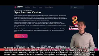 Spin Samurai Support Getting the Help You Need