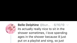 belle delphine broke twitter