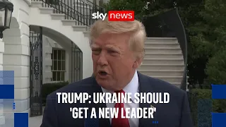 Trump says Ukraine should 'get a new leader' as Zelenskyy slams US diesel deal with Putin