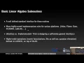 Scientific Computing Lecture 13 Linear Algebra with BLAS and LAPACK