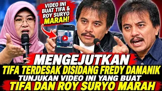 MENGEJUTKAN TIFA TERDESAK DISIDANG FREDY DAMANIK TUNJUKAN VIDEO YANG BUAT TIFA MARAH