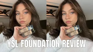 YSL ALL HOURS FOUNDATION REVIEW my new favorite foundation