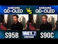 S90C vs S95B Comparison w Must See Settings 2022 vs 2023 Samsung QD OLED TV