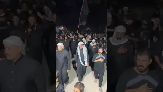 الرادود حسن العكيلي مسيرة شموع اذوب بعالمك حياتي بمأتمك يابو علي موكب موكب كربلائي 