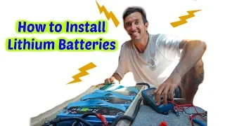 Installing Lithium batteries on a Sailboat  (Sailing Nandji)