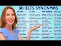 IELTS Vocabulary Synonyms for the 80 Most Commonly Used Words
