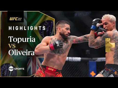 Video Thumbnail: RUTHLESS KNOCKOUT! 🏆🏆 | Ilia Topuria vs. Charles Oliveira | #UFC317 Highlights