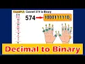 Decimal to Binary Conversion Easy to Understand Tagalog