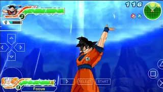 How to use special attack SPIRIT BLAST Dragon Ball z Tenchachi Tag team ppsspp android game