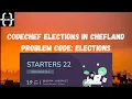 CodeChef Elections in Chefland Problem Code ELECTIONS Solution with Code