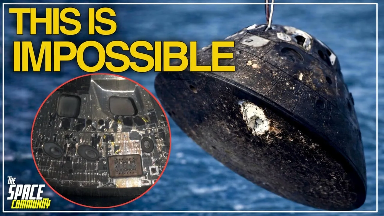 What NASA Found After Artemis II Orion Inspection is Concerning! Heat Shield Missing & Bare Survival: video thumbnail