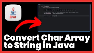 How to Convert Char Array to String in Java FULL GUIDE
